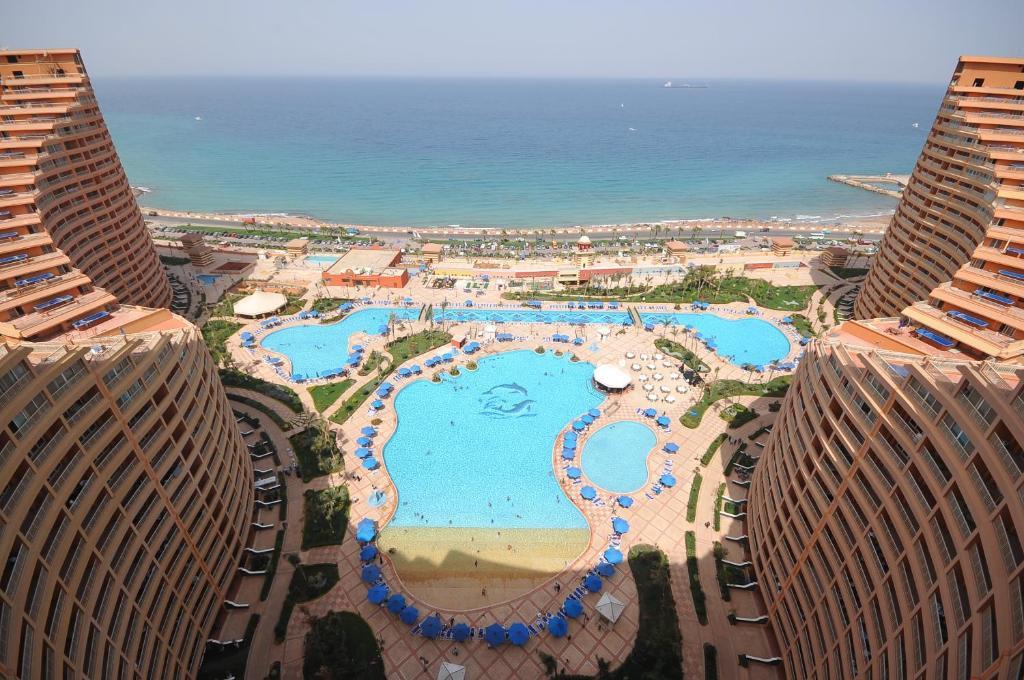 Porto Sokhna Pyramids Apartments Powered By Amer-Group Family Only 아인 수크나 외부 사진
